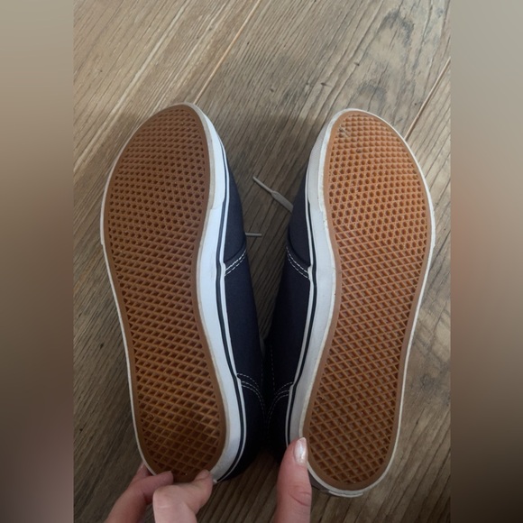 New condition - Navy Vans Shoes - Picture 3 of 4